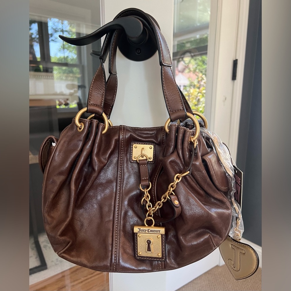Juicy Couture handbag - brown leather - NWT